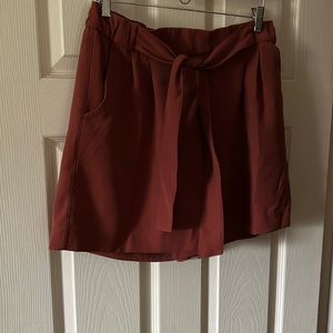 Lululemon Rust Commuter Short